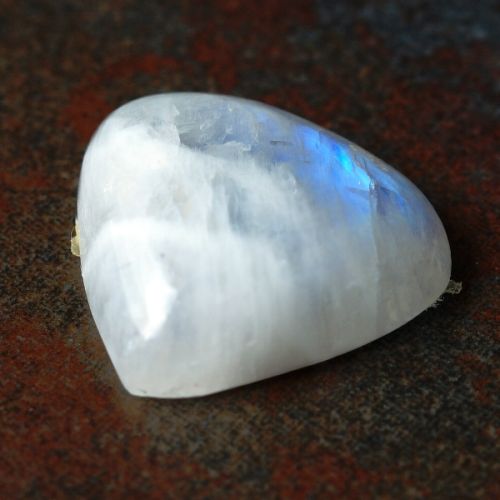 Rainbow Moonstone Cabochon perfect stone to assist during Pluto Retrograde