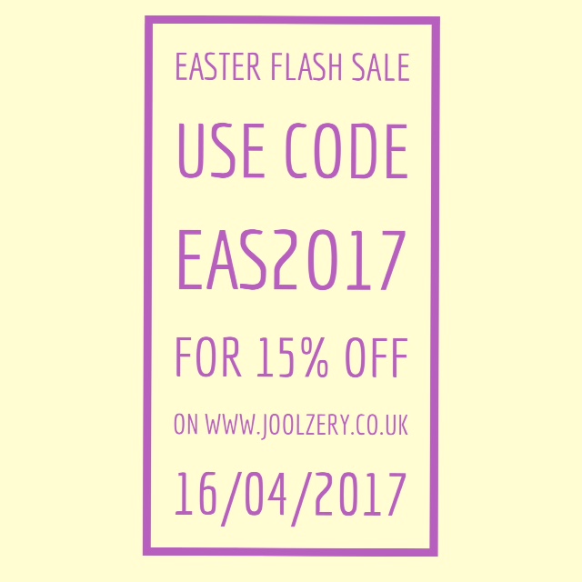 Joolzery Easter Flash Sales Code