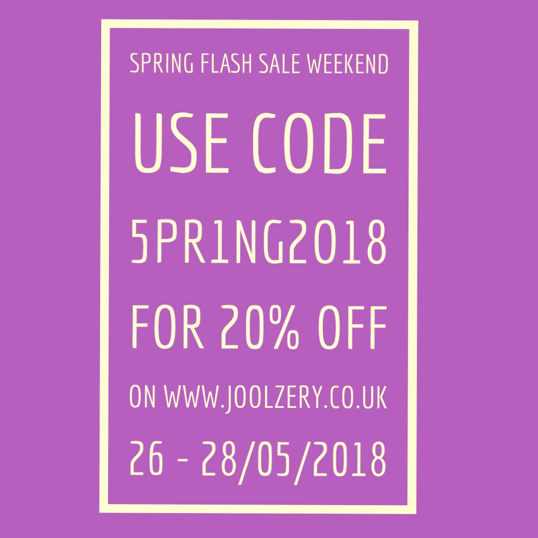 May Bank Holiday Weekend Flash Sales 2018 Voucher code