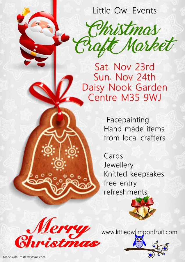 Christmas Craft Market at Daisy Nook Garden Centre