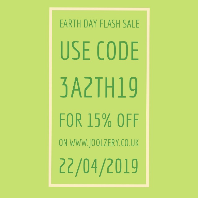 2019 Earth Day Flash Sales Code