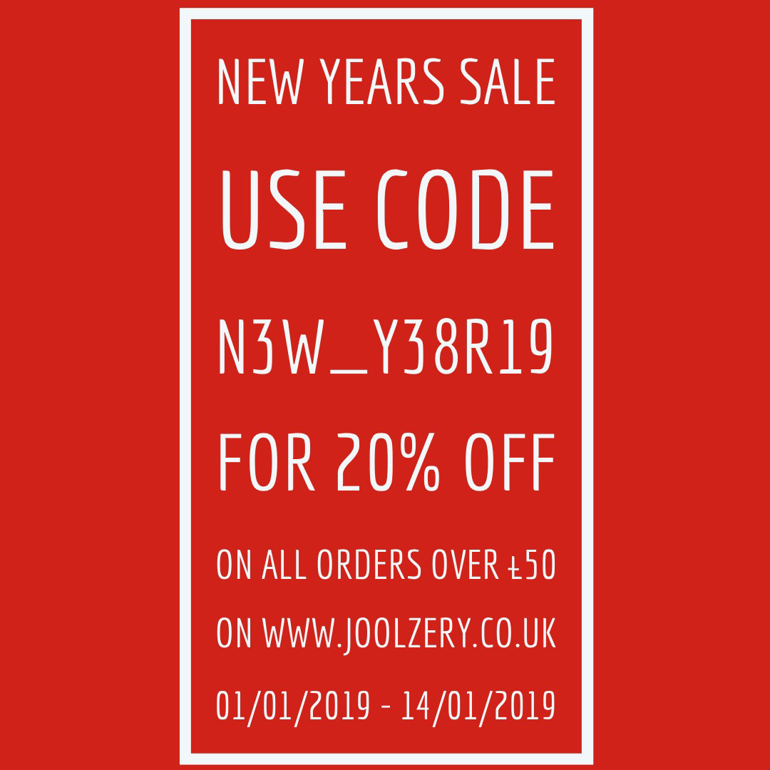 2019 Joolzery January Sales Code