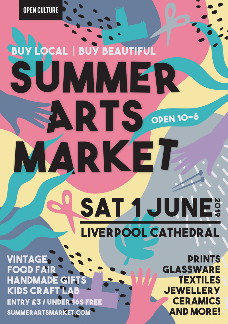 2019 Summer Arts Market Flyer