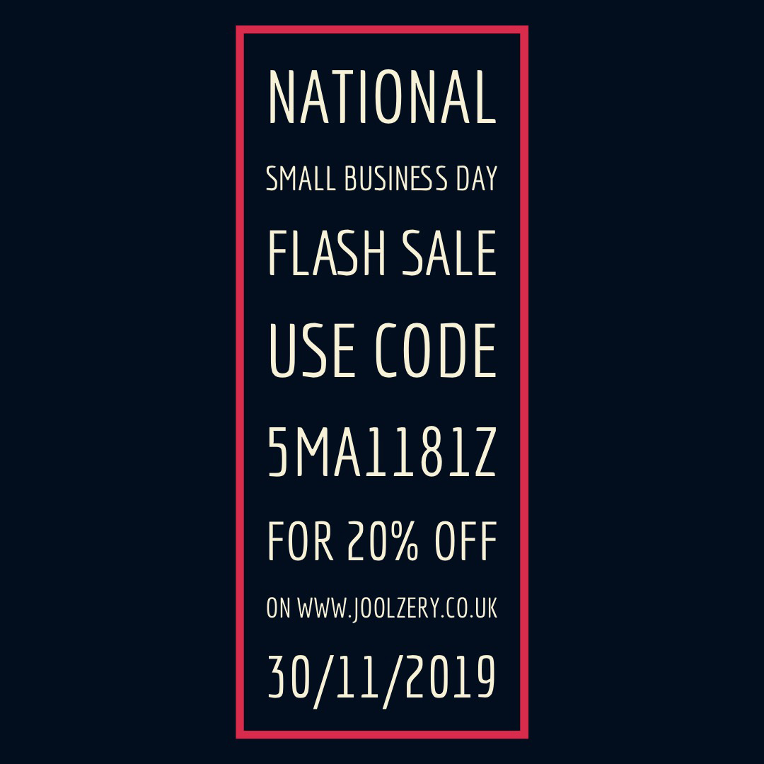 2019 Small Business Day Flash Sale Voucher code