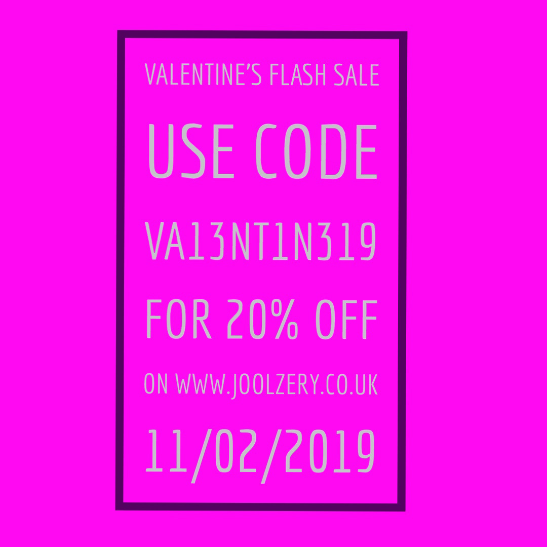 Joolzery Valentines Days Flash Sale Code