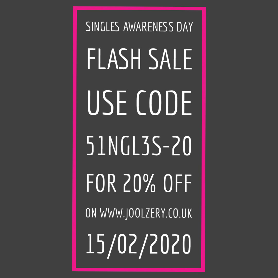 Joolzery February 2020 Sales Voucher international Singles Awareness Day