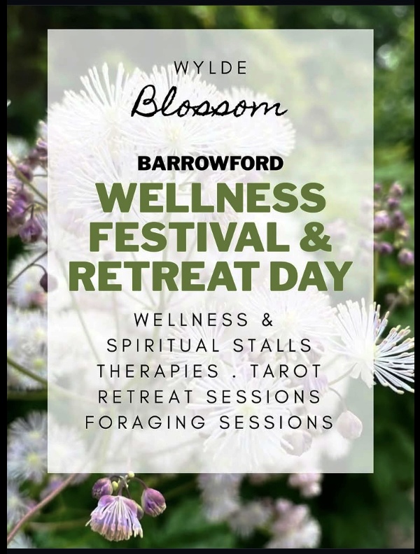 2025 August Wylde Blossom Wellness Festival Flyer