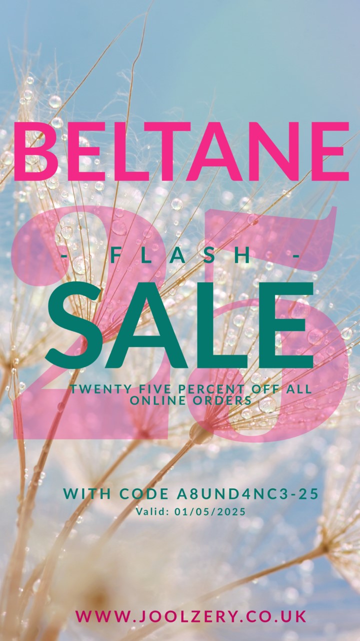 Joolzery 2025 Beltane Flash Sale Voucher
