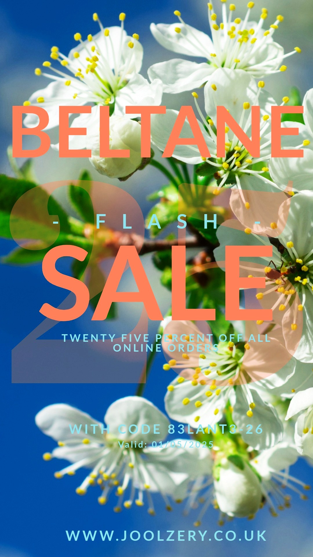 Joolzery 2026 Beltane Flash Sale Voucher