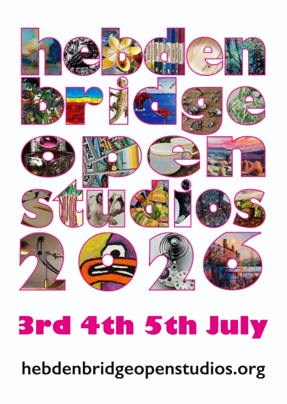2026 June Hebden Bridge Open Studios flyer