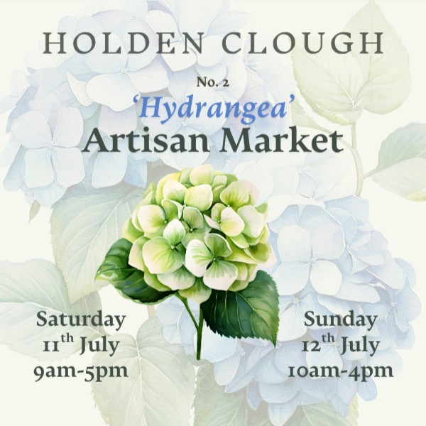 2026 Holden Clough Hydrangea Artisan Market Flyer