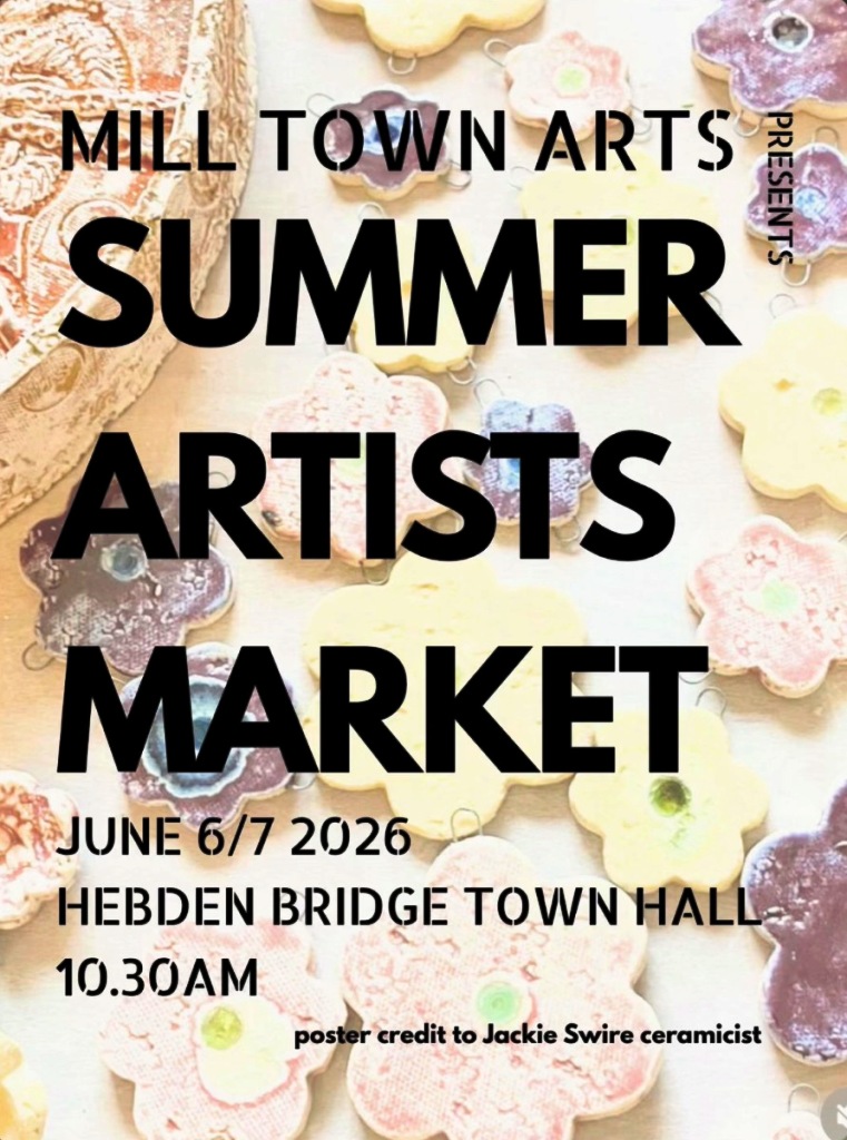 Milltown Artists Summer Makers Market flyer