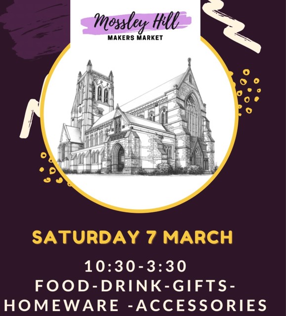 2026 Spring Mossley Hill Makers Market Flyer