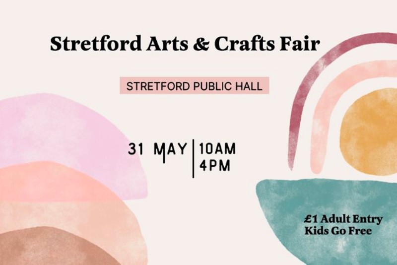 2026 Stretford Arts & Crafts Fair Flyer