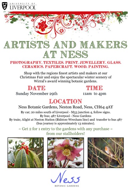 AM Ness Gardens November Crafts Market