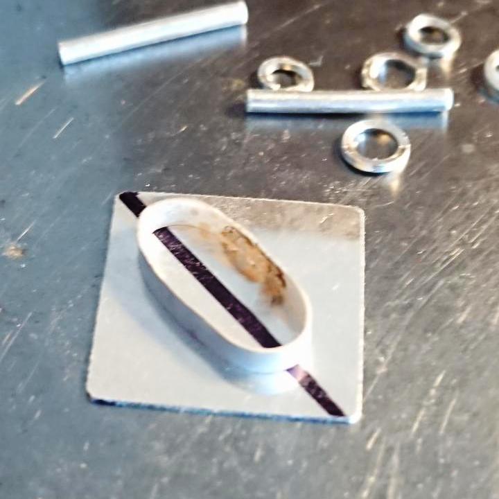 Handmade sterling silver bezel set amber cufflinks design components