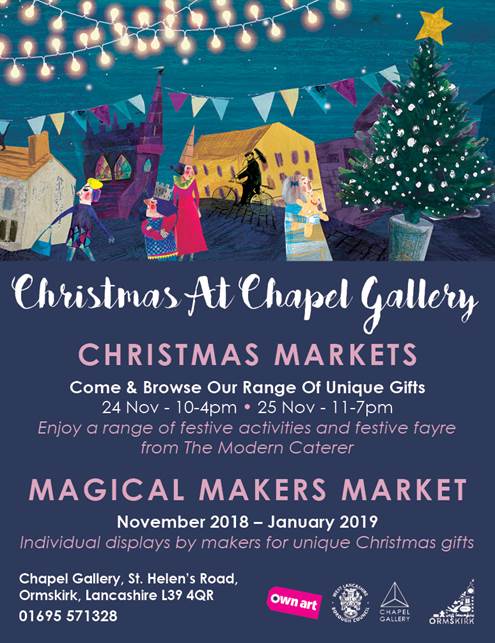 Chapel Gallery Xmas Market Flyer