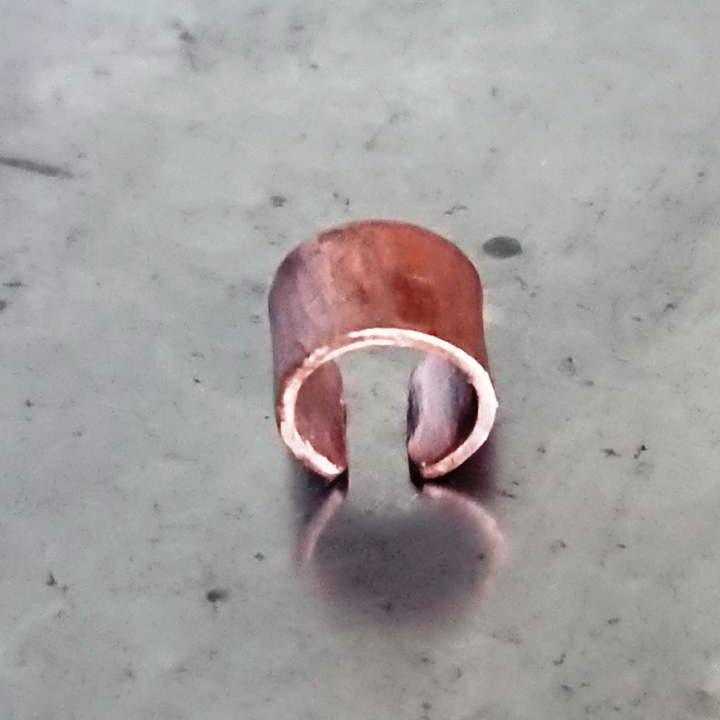 Handmade copper ear cuff designs