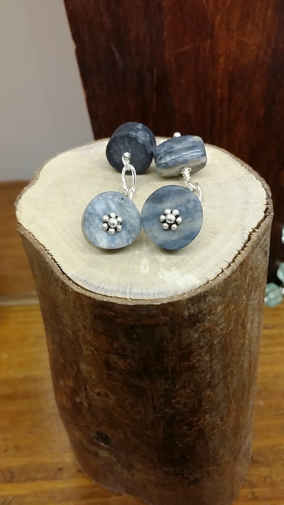 Dumortierite Cufflinks