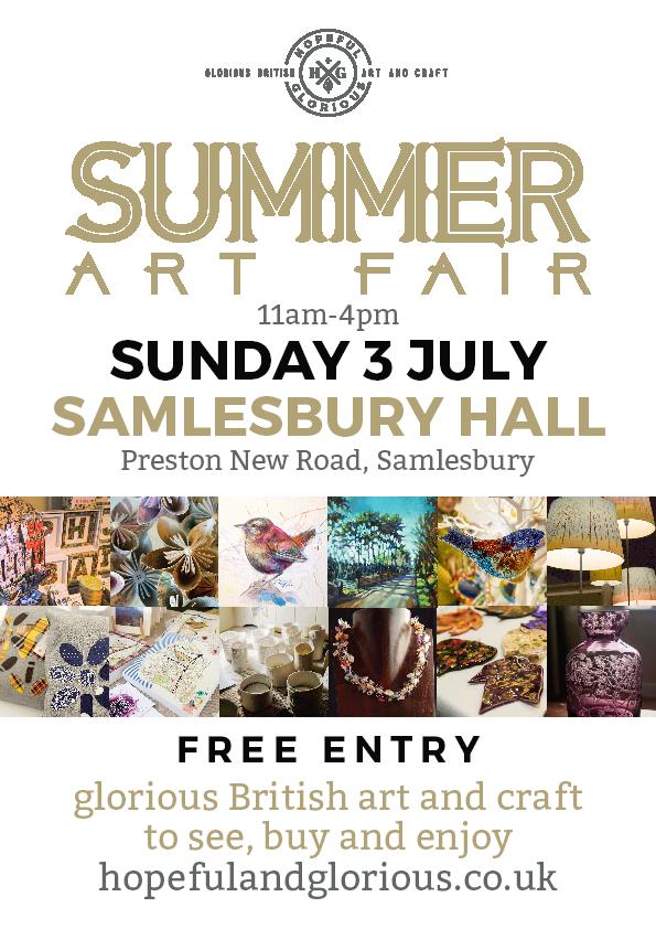 Hopeful & Glorious - Summer Crafts Fair 2016 Samlesbury Hall