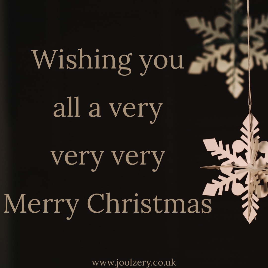 Christmas wishes from Joolzery