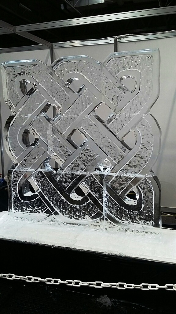 Irish Celtic Ice Design