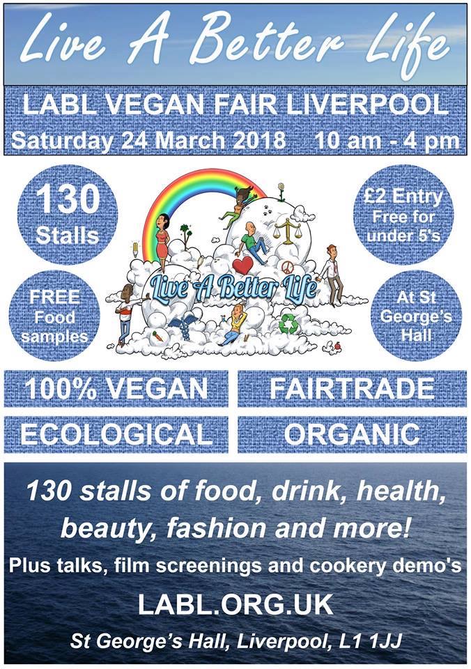 LABL Vegan Fair Liverpool Flyer