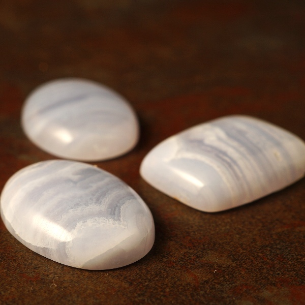 Blue Lace Agate Cabochons Calms Your Mind