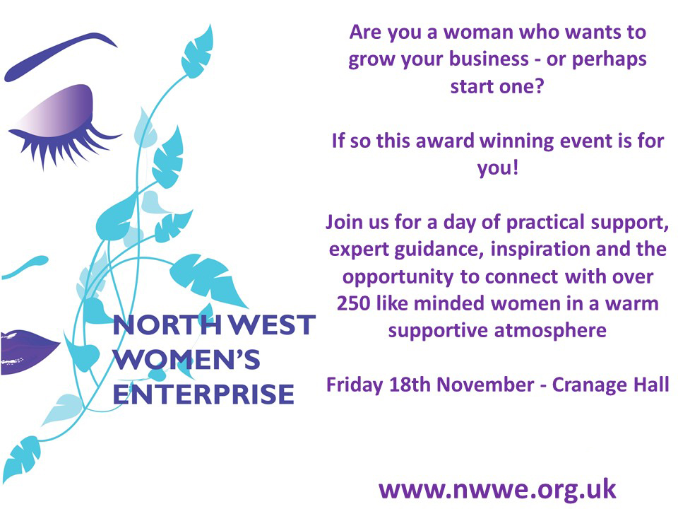 North West Womens Enterprise 2016 Conference Flyer