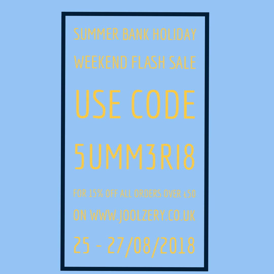 Summer Bank Holiday Weekend Flash Sales Voucher code