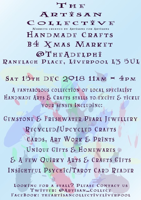 The Artisan Collective - Winter Handmade Crafts Market @TheAdelphi