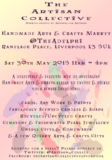 The Artisan Collective May Handmade Arts & Crafts Market @TheAdelphi