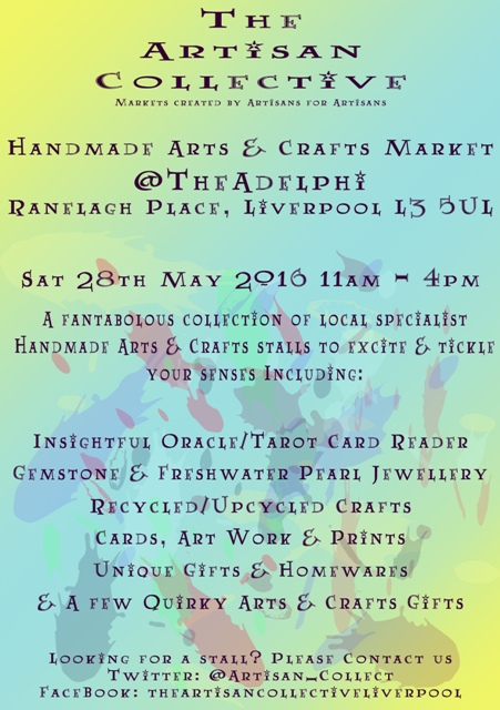 The Artisan Collective - May Handmade Arts & Crafts Market @TheAdelphi