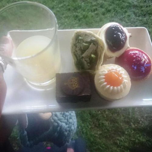 Kings Trust 50th year celebrations garden party aftermoon tea desserts