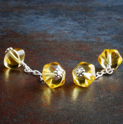 Citrine Cufflinks