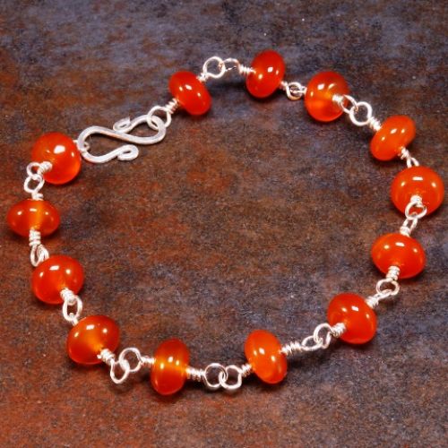 Carnelian Bracelet 01 Full View