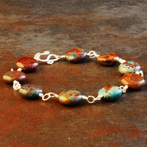 Imperial Jasper Bracelet 01 Full View