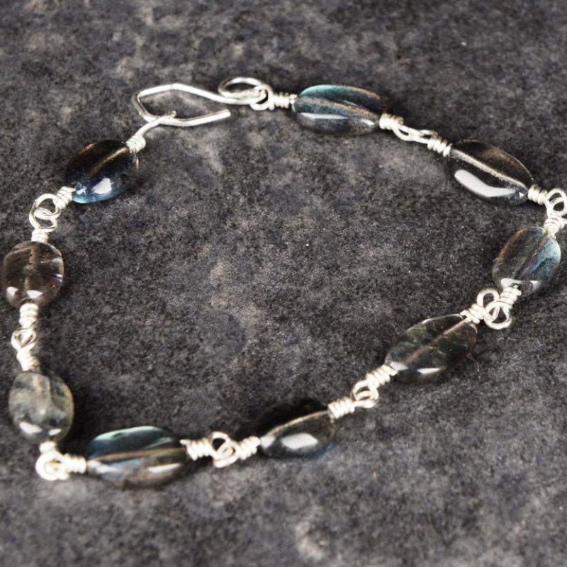 Labradorite Bracelet 01 Full View