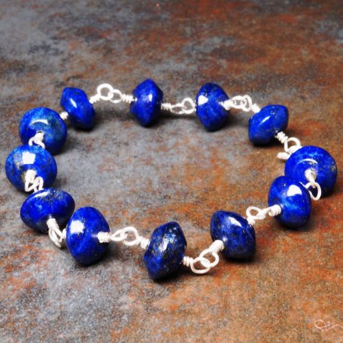 Lapis Lazuli Bracelet 04 Full View