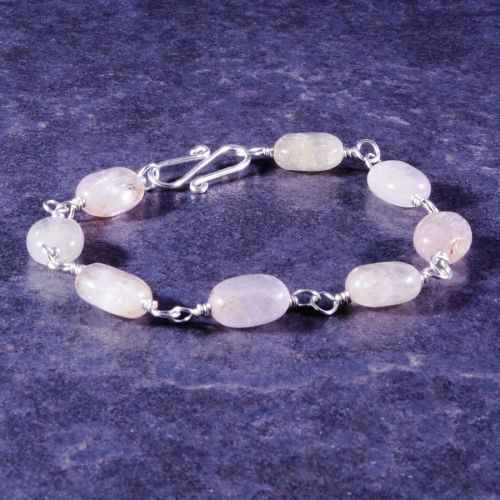 Pink Apatite Bracelet 01 Full View