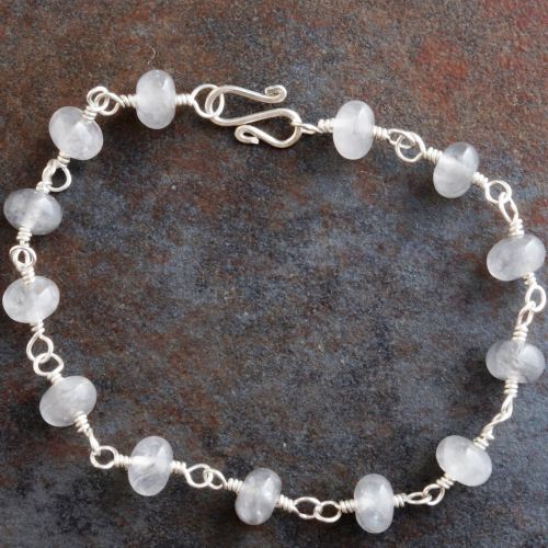 Silver Quartz Bracelet 01 Full View