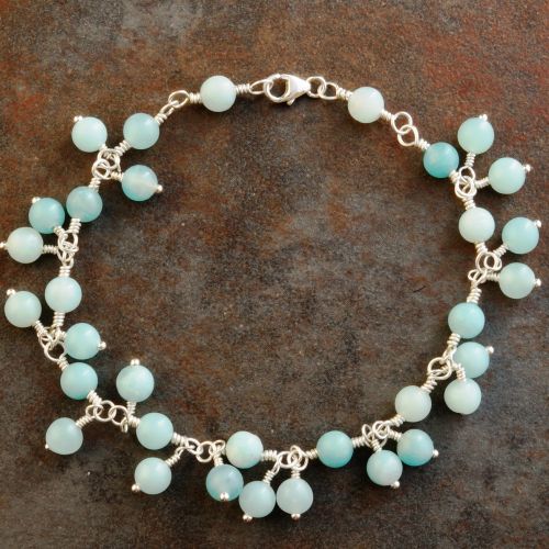 Amazonite charm bracelet 01 Full View